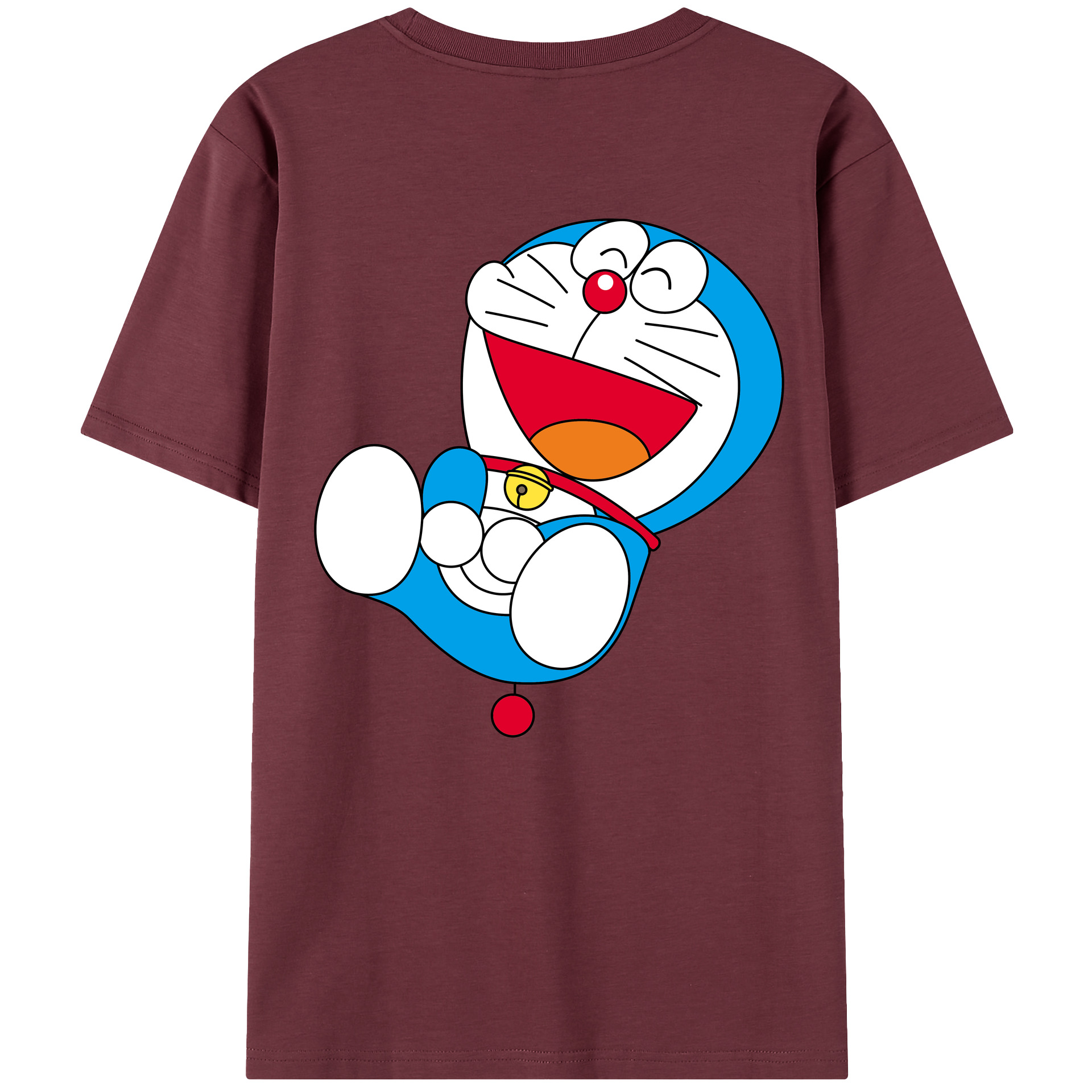 （画像用） ドラえもん Doraemon 綿100％半袖Tシャツ（背面プリント）